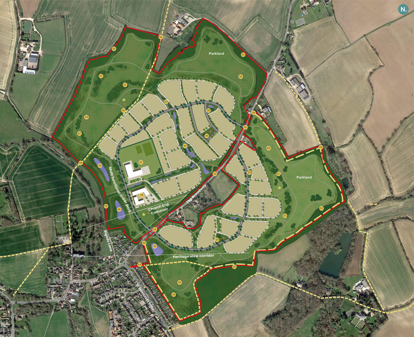 Illustrative masterplan